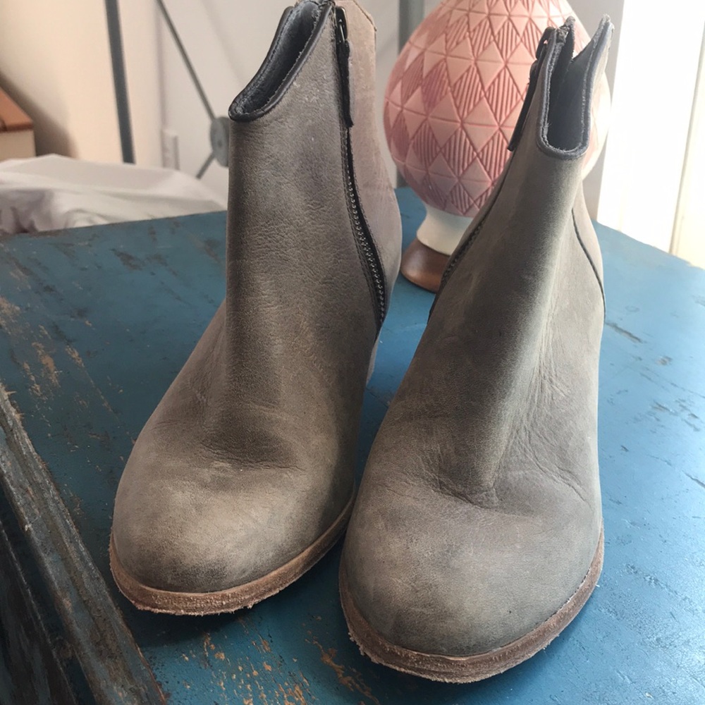 Booties leather
